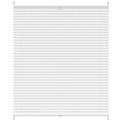 Plisse Blind 100x150cm White Pleated Blind