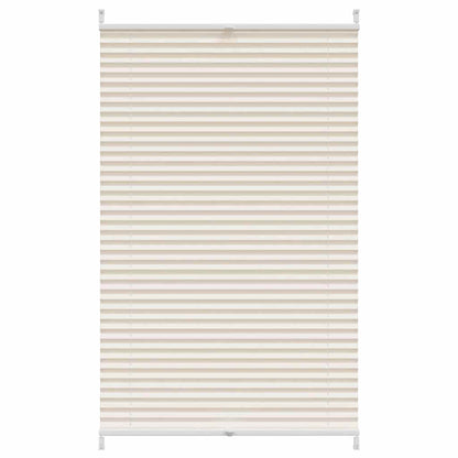 Plisse Blind 70x125cm Creme