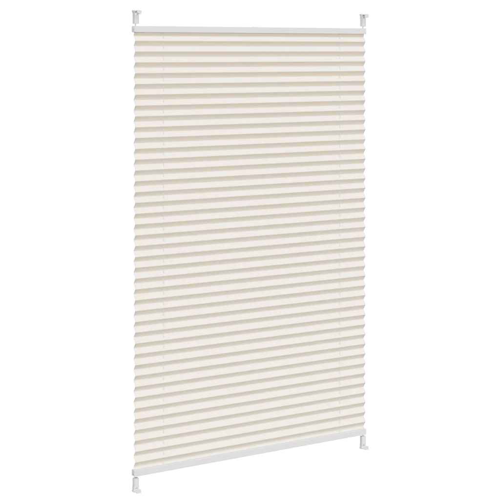 Plisse Blind 80x150cm Creme