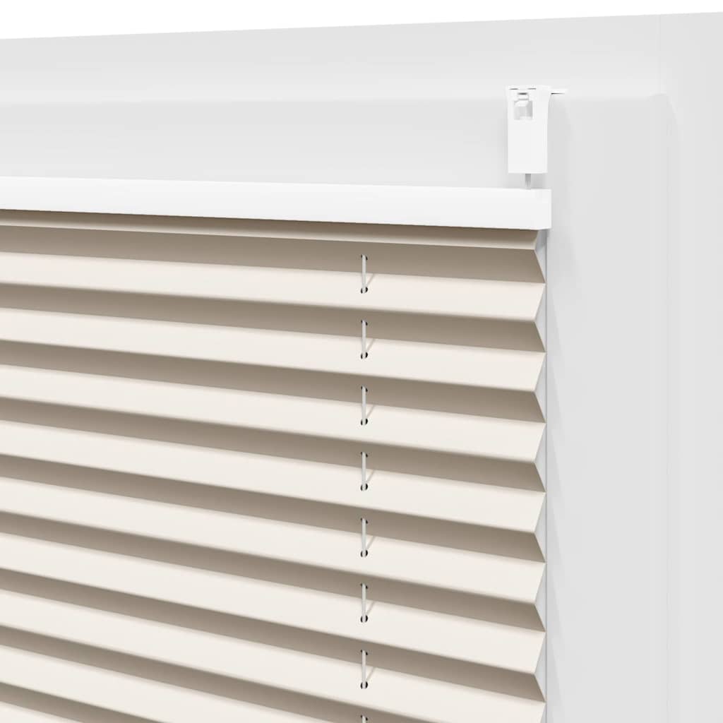 Plisse Blind 90x125cm Creme
