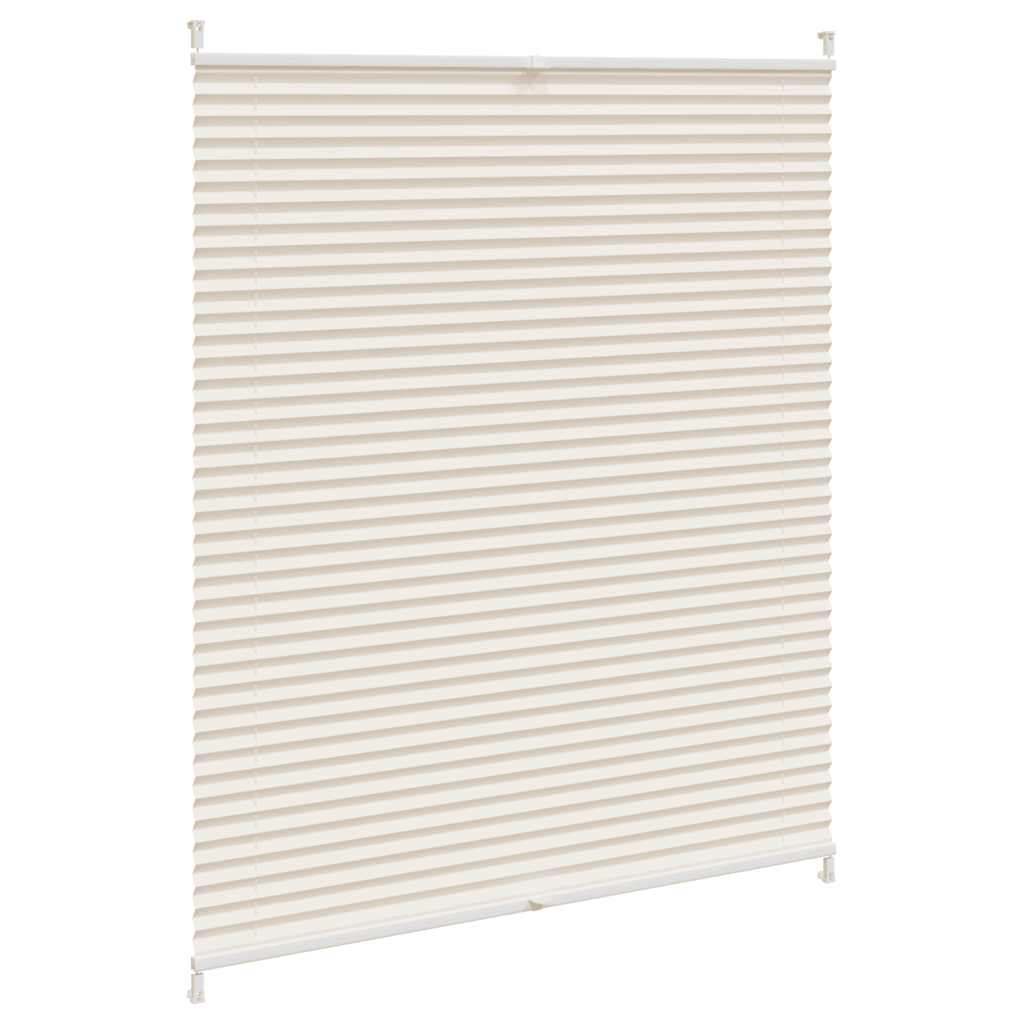Plisse Blind 100x125cm Cream