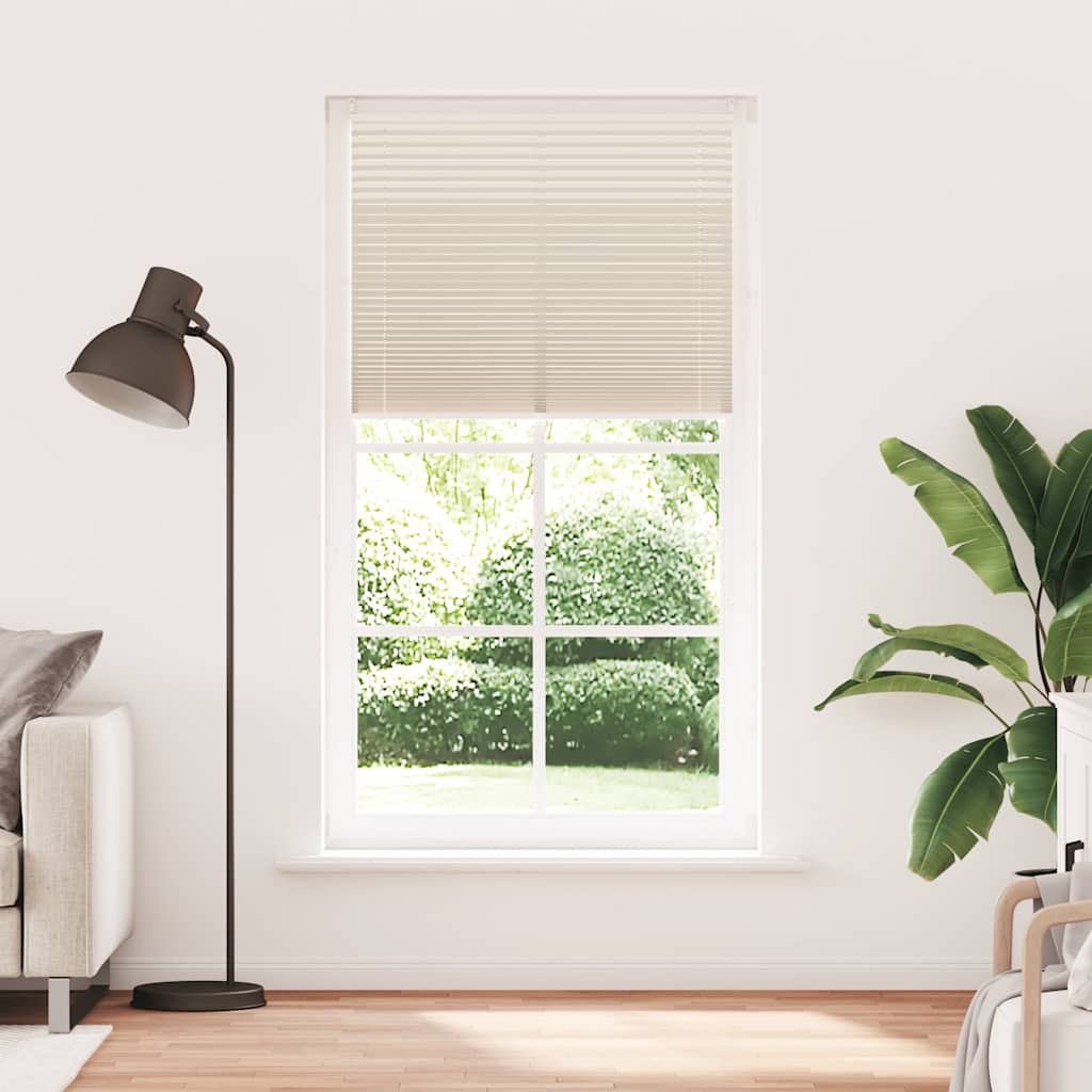 Plisse Blind 100x200cm Cream