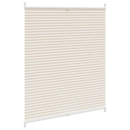 Plisse Blind 110x100cm Cream