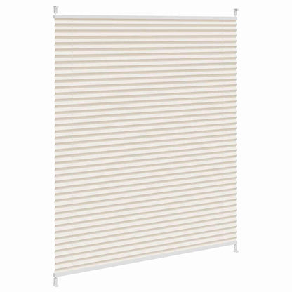 Plisse Blind 110x100cm Cream