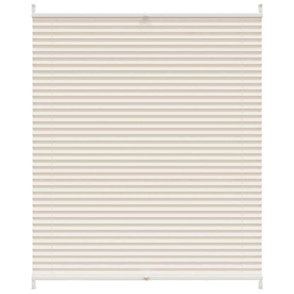 Plisse Blind 110x125cm Creme