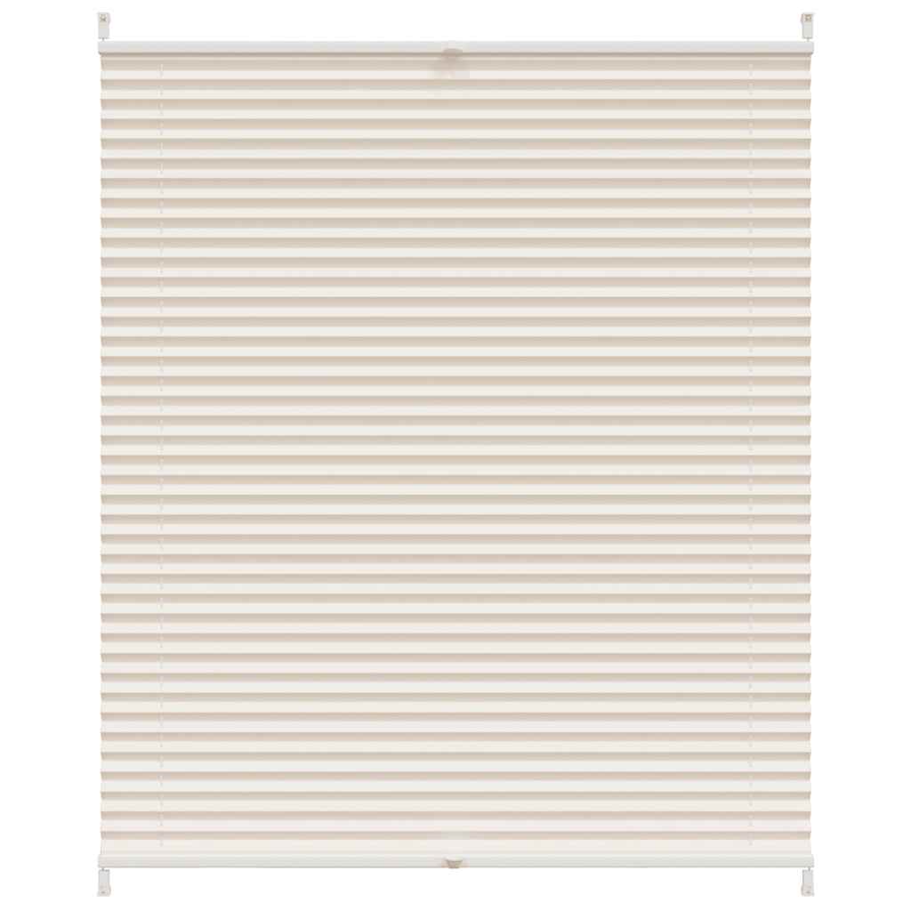 Plisse Blind 110x125cm Creme