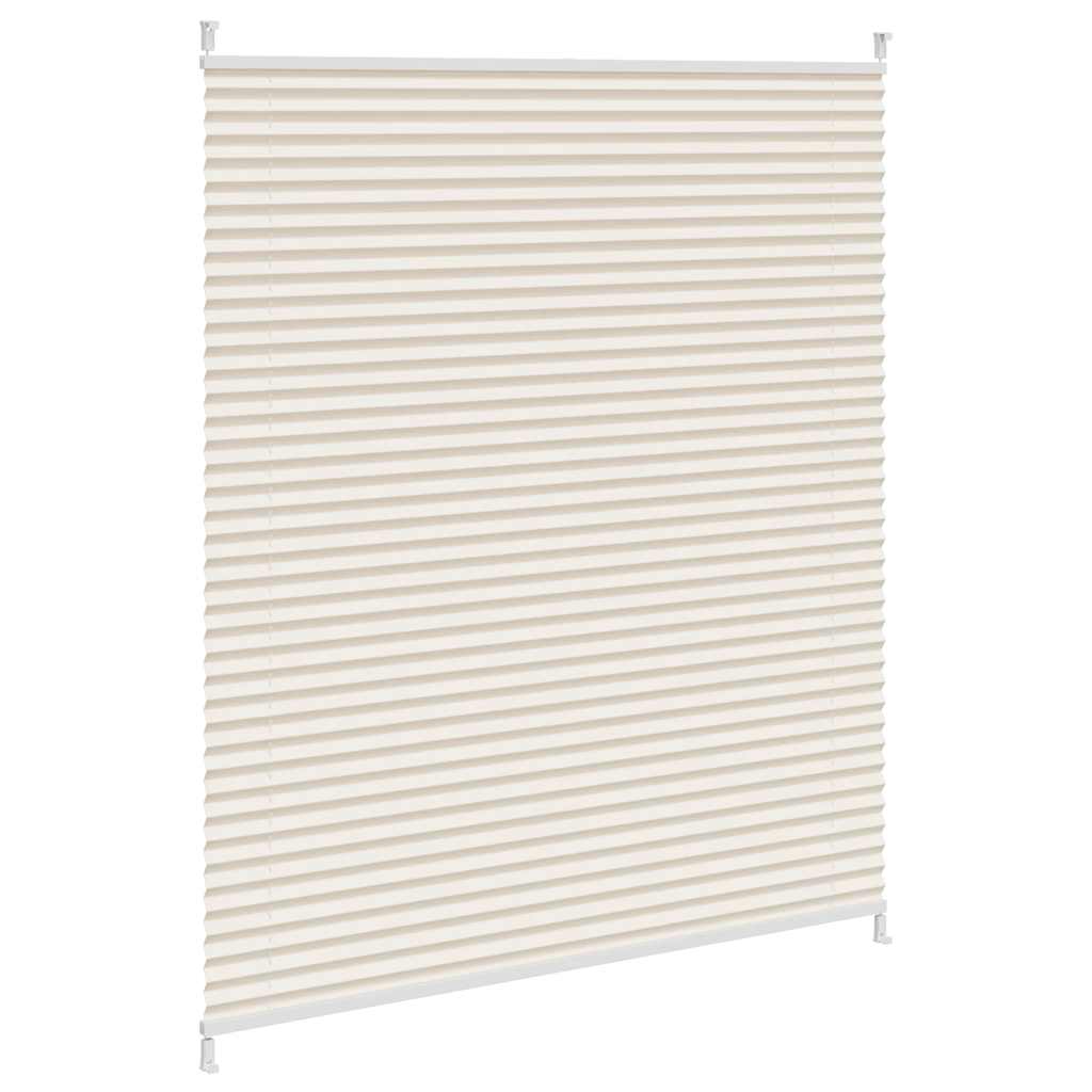 Plisse Blind 110x125cm Creme