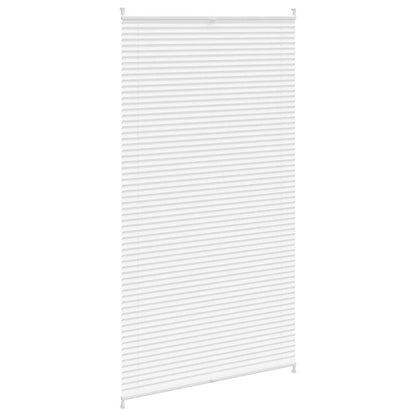 Plisse Blind 110x200cm White Pleated Blind