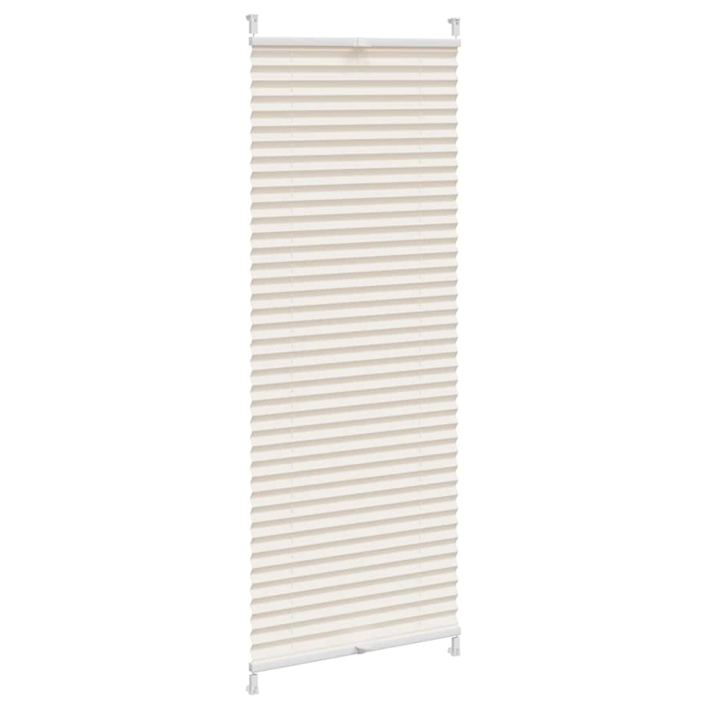Plisse Blind 40x100cm Cream