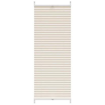 Plisse Blind 40x125cm Cream