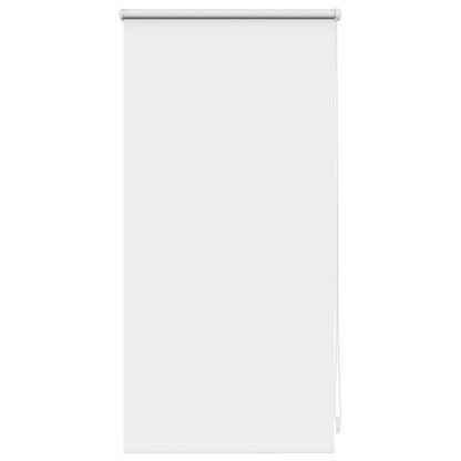 Roller Blind Blackout 44.4x100 cm Fabric Width 40 cm White