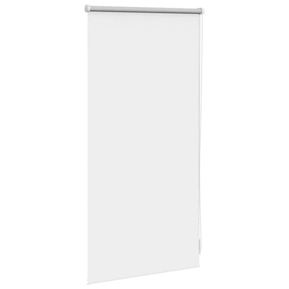 Roller Blind Blackout 44.4x100 cm Fabric Width 40 cm White