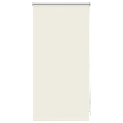 Roller Blind Blackout 44.4x100 cm Fabric Width 40 cm Off White