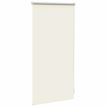 Roller Blind Blackout 44.4x100 cm Fabric Width 40 cm Off White