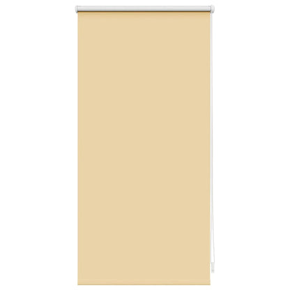 Roller Blind Blackout 44.4x100 cm Fabric Width 40 cm Beige
