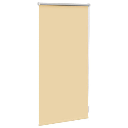 Roller Blind Blackout 44.4x100 cm Fabric Width 40 cm Beige