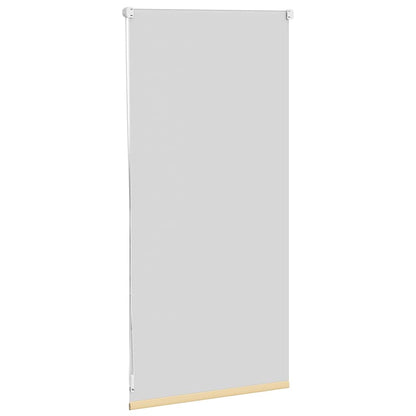 Roller Blind Blackout 44.4x100 cm Fabric Width 40 cm Beige