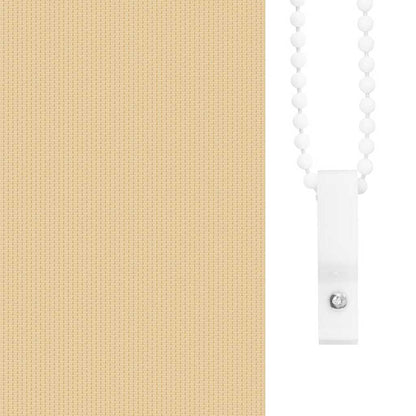 Roller Blind Blackout 44.4x100 cm Fabric Width 40 cm Beige