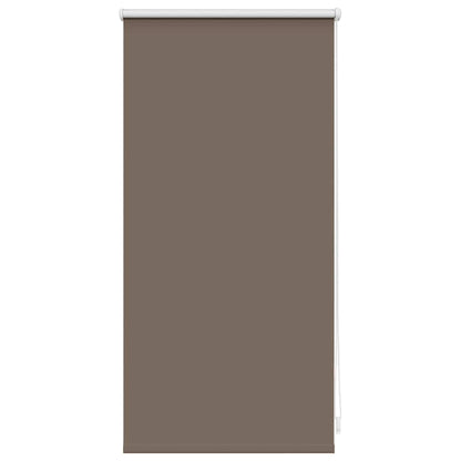 Roller Blind Blackout 44.4x100 cm Fabric Width 40 cm Coffee