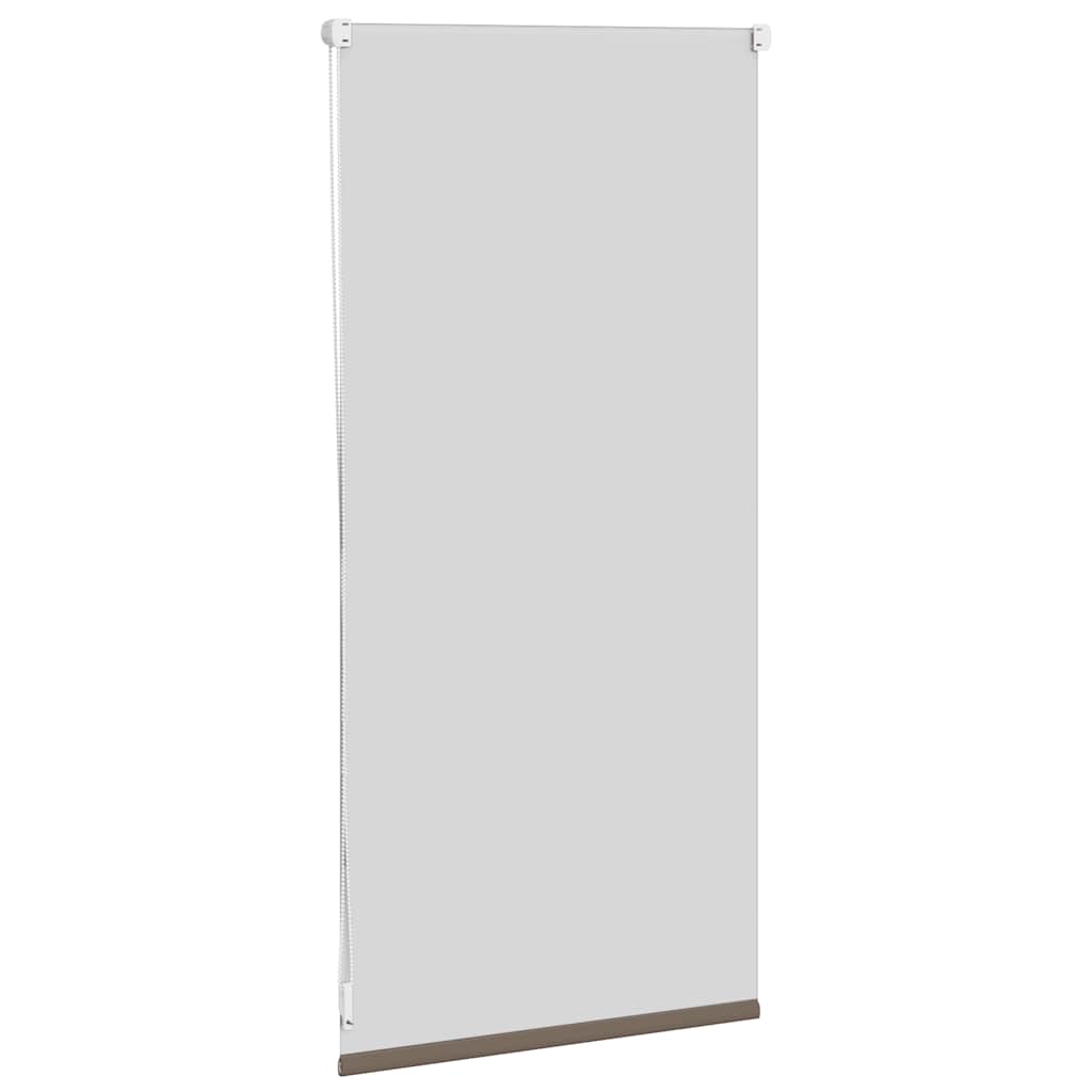 Roller Blind Blackout 44.4x100 cm Fabric Width 40 cm Coffee