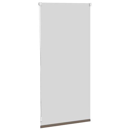 Roller Blind Blackout 44.4x100 cm Fabric Width 40 cm Coffee