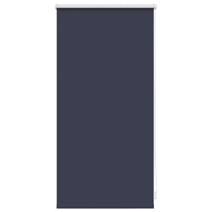 Roller Blind Blackout 44.4x100 cm Fabric Width 40 cm Marine / Blue