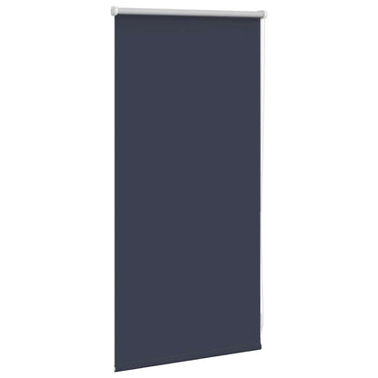 Roller Blind Blackout 44.4x100 cm Fabric Width 40 cm Marine / Blue