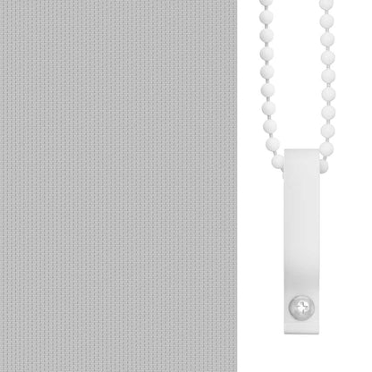 Roller Blind Blackout 44.4x100 cm Fabric Width 40 cm Grey