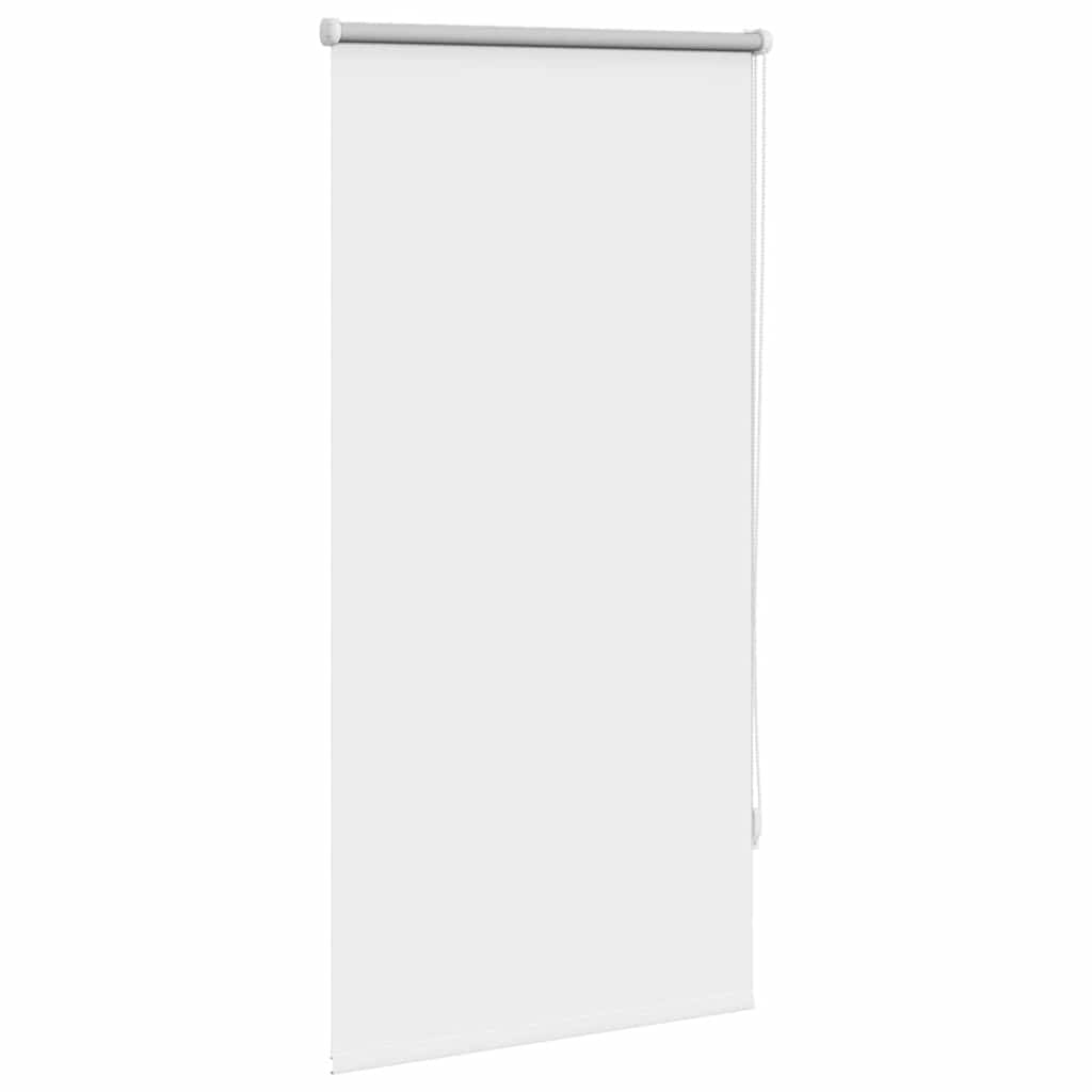 Roller Blind Blackout 64.4x120 cm Fabric Width 60 cm White