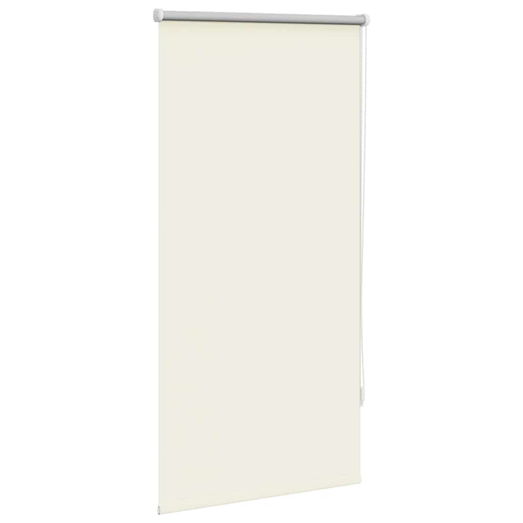 Roller Blind Blackout 64.4x120 cm Fabric Width 60 cm Off White