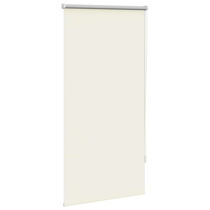 Roller Blind Blackout 64.4x120 cm Fabric Width 60 cm Off White