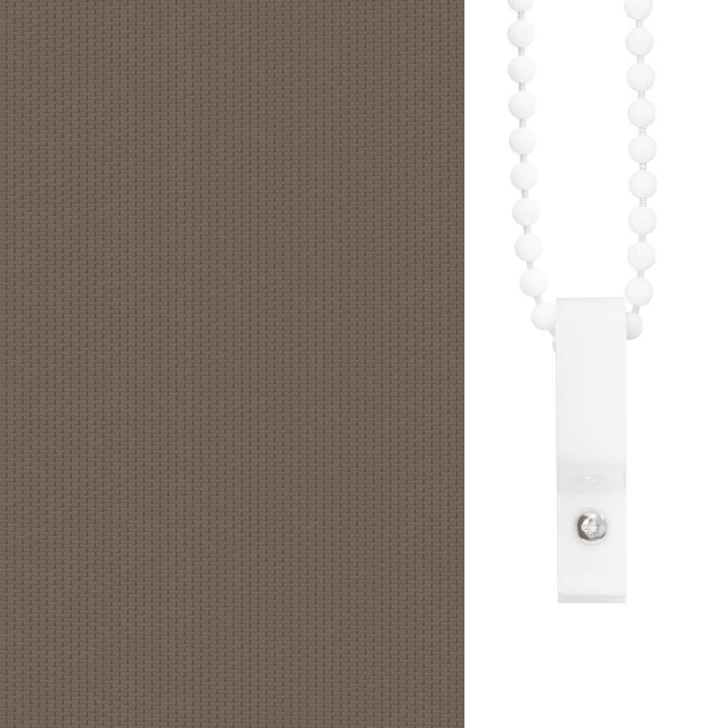 Roller Blind Blackout 64.4x120 cm Fabric Width 60 cm Coffee