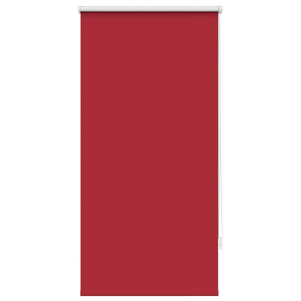 Roller Blind Blackout 64.4x120 cm Fabric Width 60 cm Red