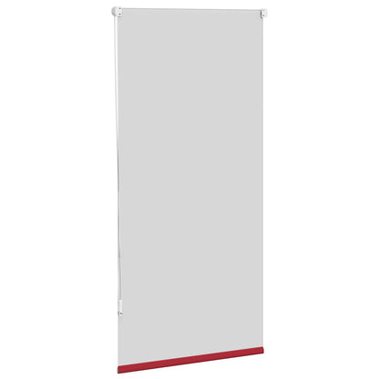 Roller Blind Blackout 64.4x120 cm Fabric Width 60 cm Red
