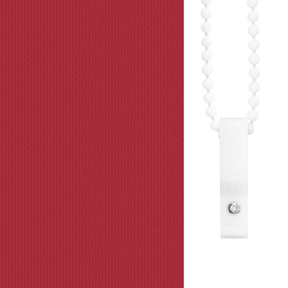 Roller Blind Blackout 64.4x120 cm Fabric Width 60 cm Red