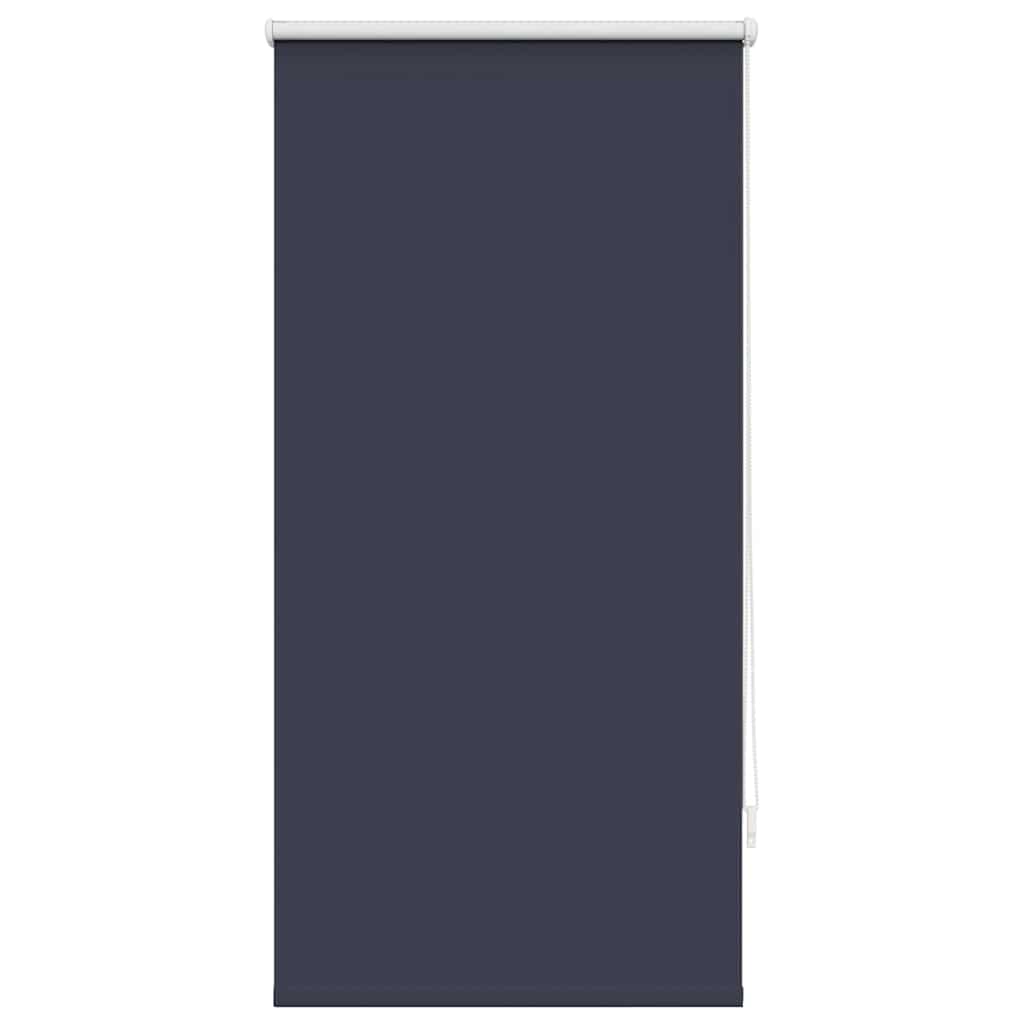 Roller Blind Blackout 64.4x120 cm Fabric Width 60 cm Marine / Blue