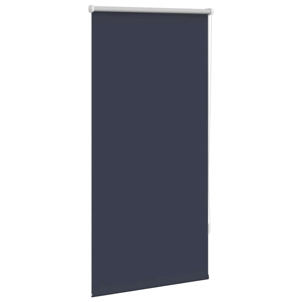 Roller Blind Blackout 64.4x120 cm Fabric Width 60 cm Marine / Blue