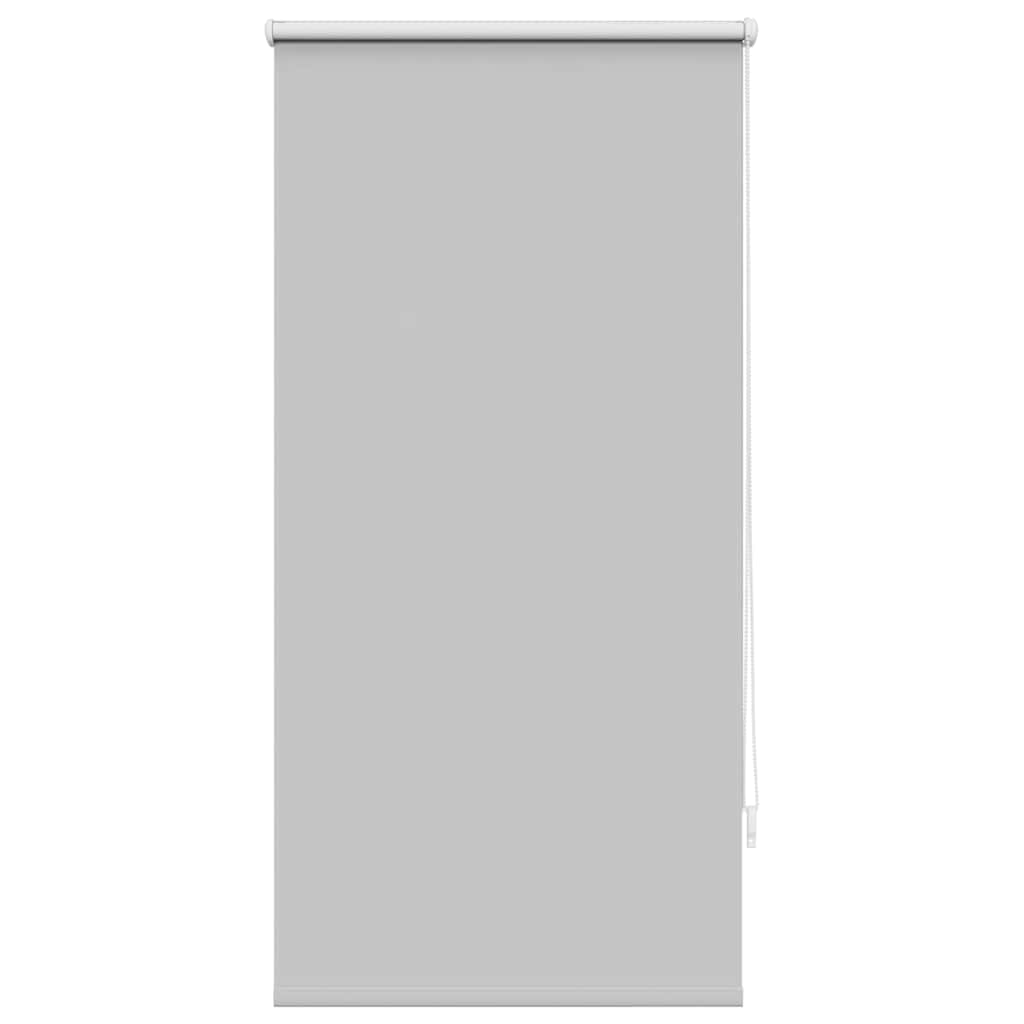Roller Blind Blackout 64.4x120 cm Fabric Width 60 cm Grey
