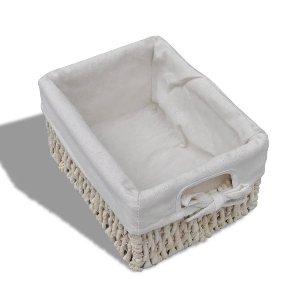 Storage Rack | White | Paulownia wood, Cotton, Polyester | Tall