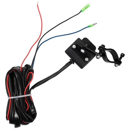 210230 12 V Electric Winch 1360 KG with Mounting Plate Roller Fairlead