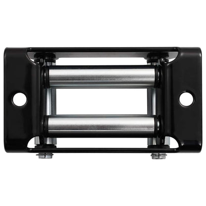 210230 12 V Electric Winch 1360 KG with Mounting Plate Roller Fairlead