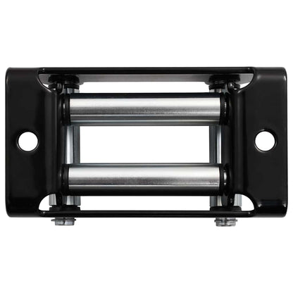 210231 12 V Electric Winch 1360 KG with Mounting Plate Roller Fairlead Wireless Remote Control