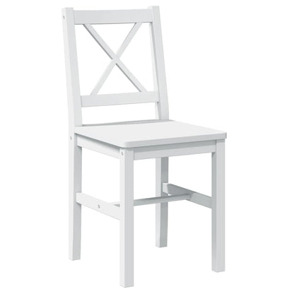 5 Piece Dining Set White