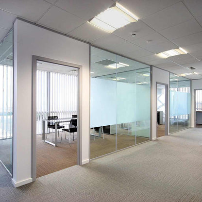 Window Film Frosted Grey 0.9x5 m PVC