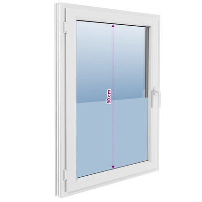 Window Film Frosted Grey 0.9x10 m PVC
