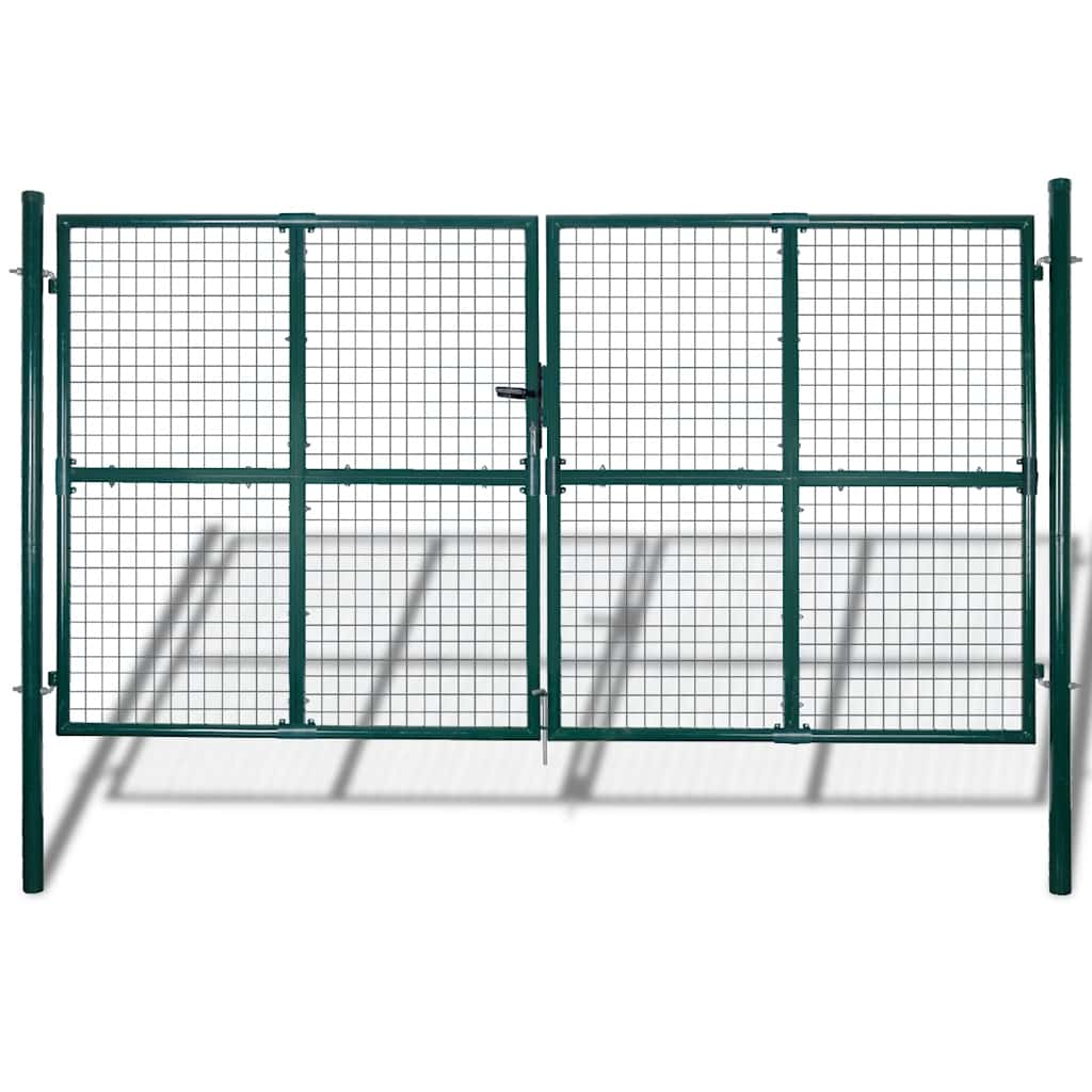 Garden Mesh Gate Fence Door Wall Grille 300x175 cm