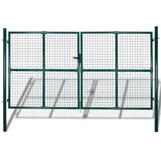 Garden Mesh Gate Fence Door Wall Grille 300x175 cm