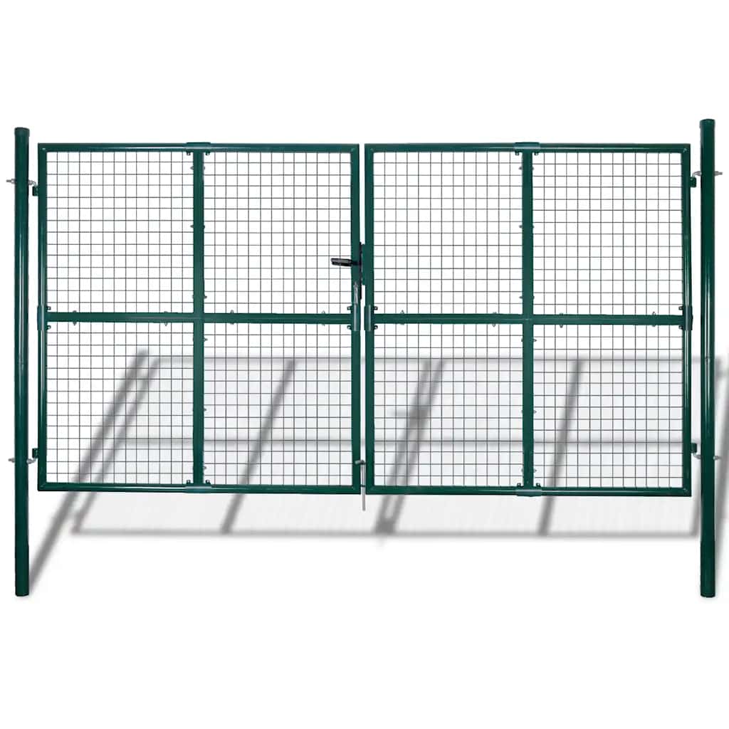 Garden Mesh Gate Fence Door Wall Grille 300x175 cm
