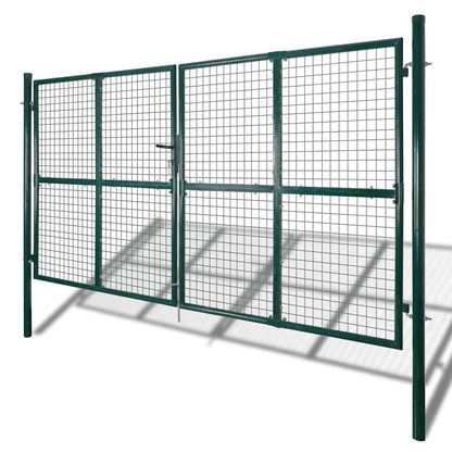 Garden Mesh Gate Fence Door Wall Grille 300x175 cm