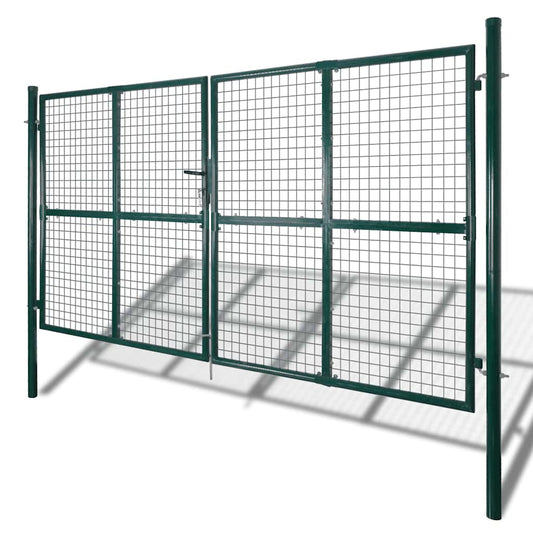 Garden Mesh Gate Fence Door Wall Grille 300x175 cm